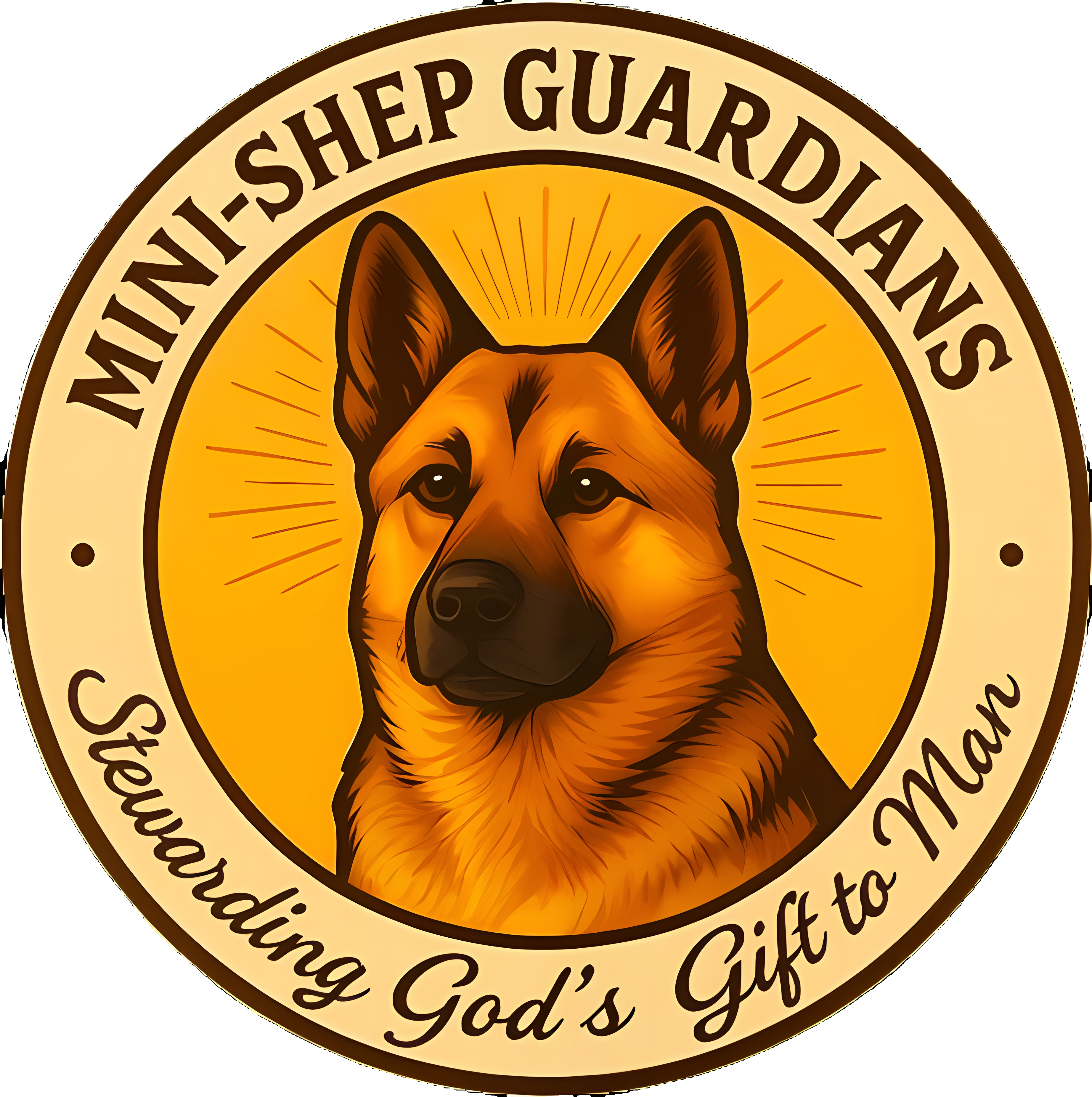 Mini-Shep Guardians seal — Rocky